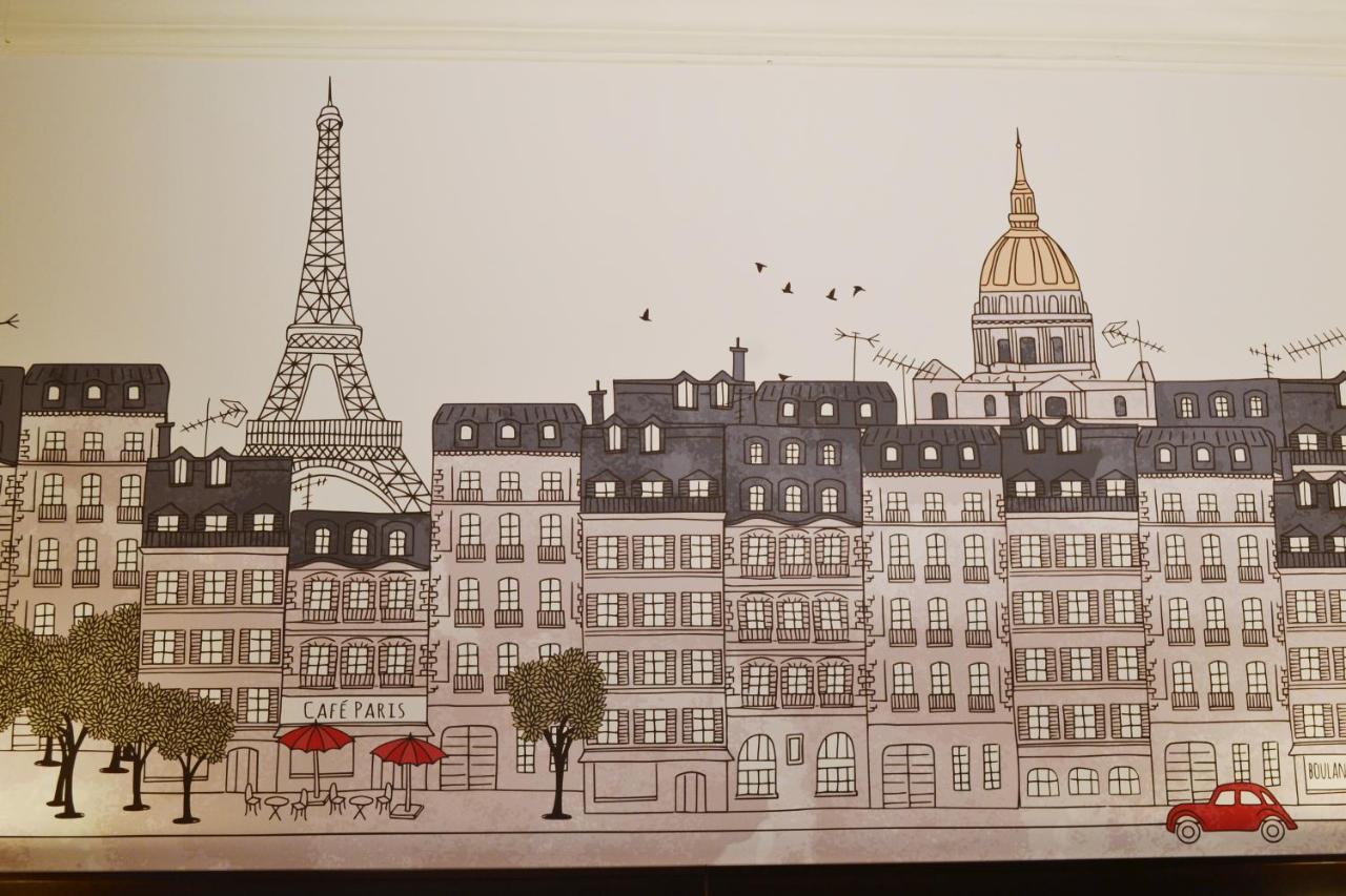 Hotel De L'Exposition - Tour Eiffel Paris Bagian luar foto